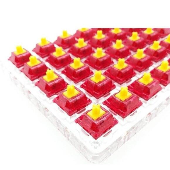 TECSEE Red Ruby Switch  90 pieces for Mechanical Gaming Keyboard NEW - Picture 10 of 10